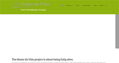 Desktop Screenshot of montedavida.com
